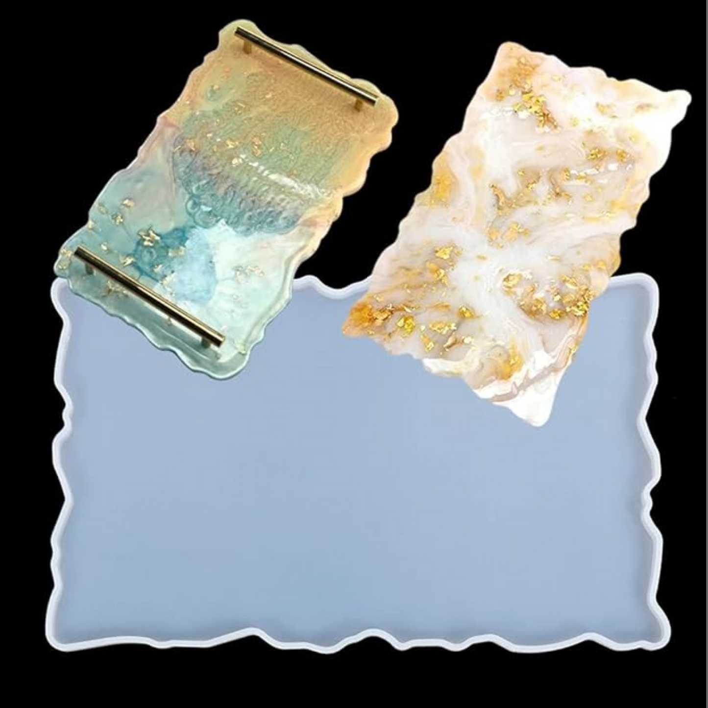 Tray Silicone Mould for Art Resin DIY Casting
