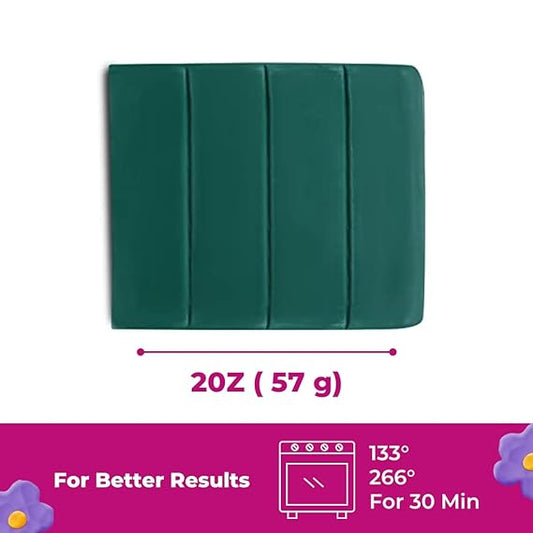 57g Dark Green Polymer Clay for Jewelry