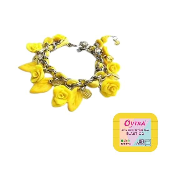 57g Yellow Polymer Clay for Jewelry Making