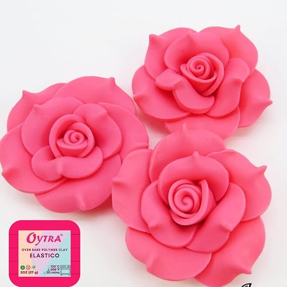 57g Pink Polymer Clay for Jewelry Making