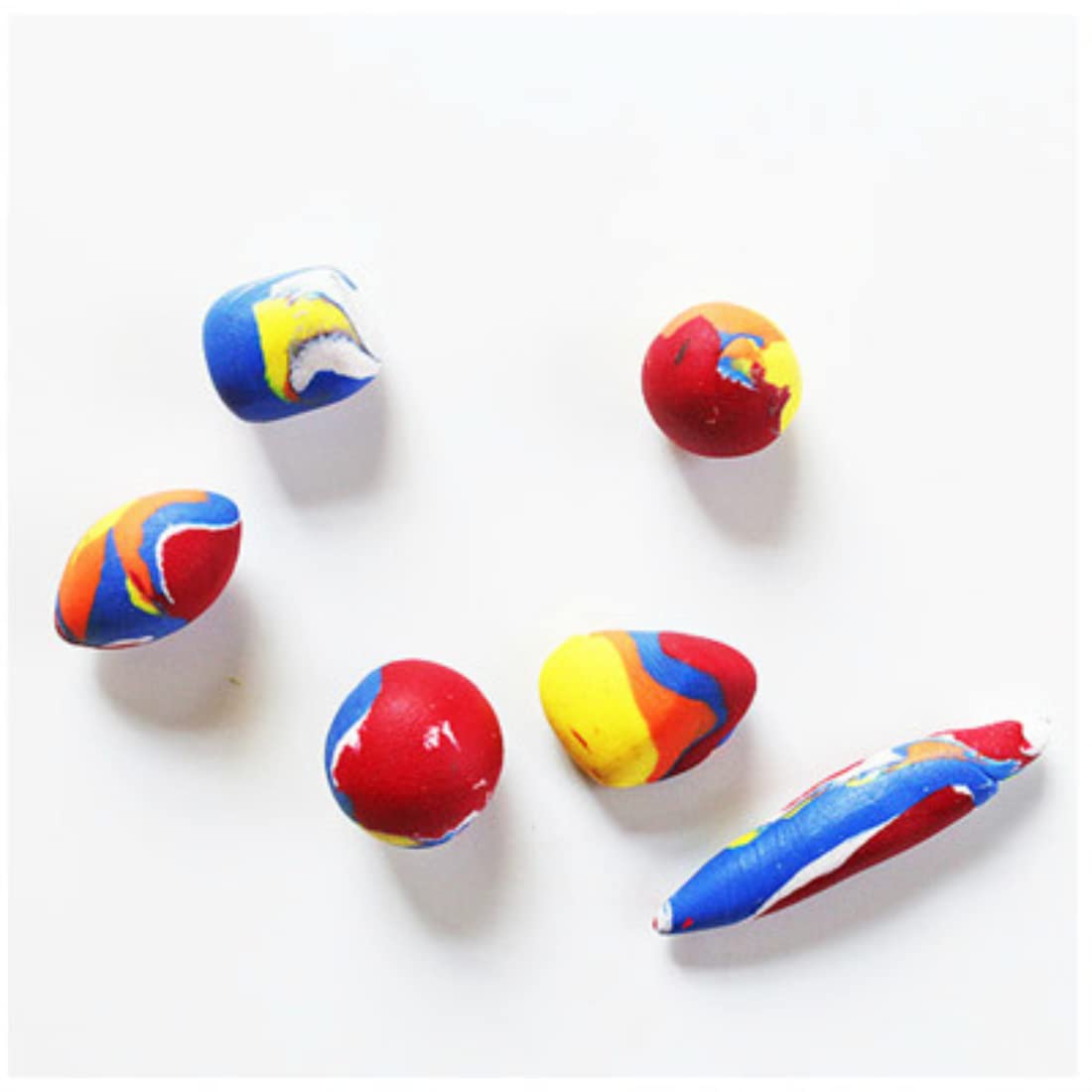Oytra 4 Colors Polymer Clay Elastico Series Oven Bake Clay 57g/2oz per Colour