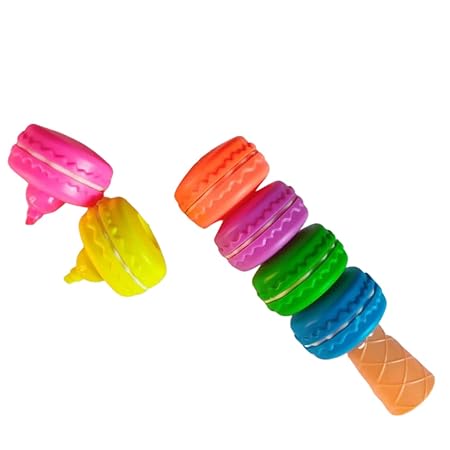 6 Colors Highlighter Marker Pen Chisel Tip for Students