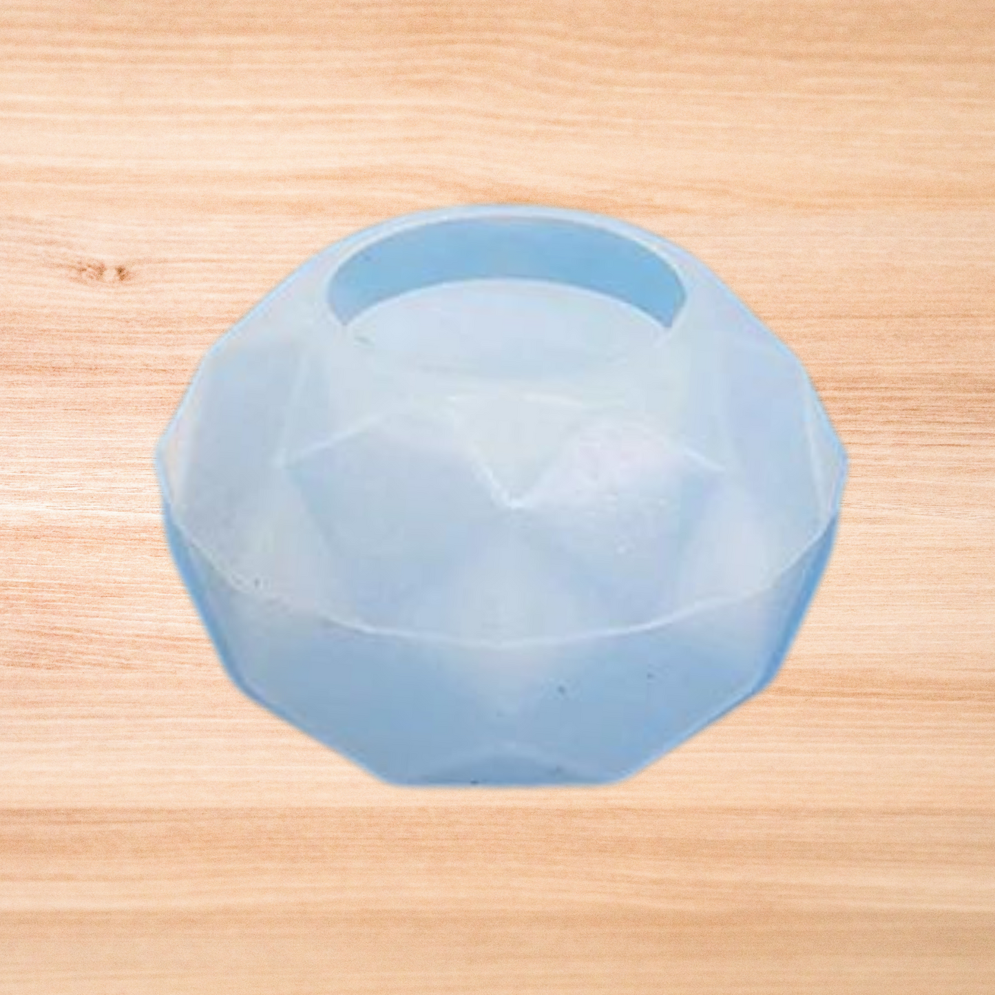 Diamond Round tea Light Resin Mould