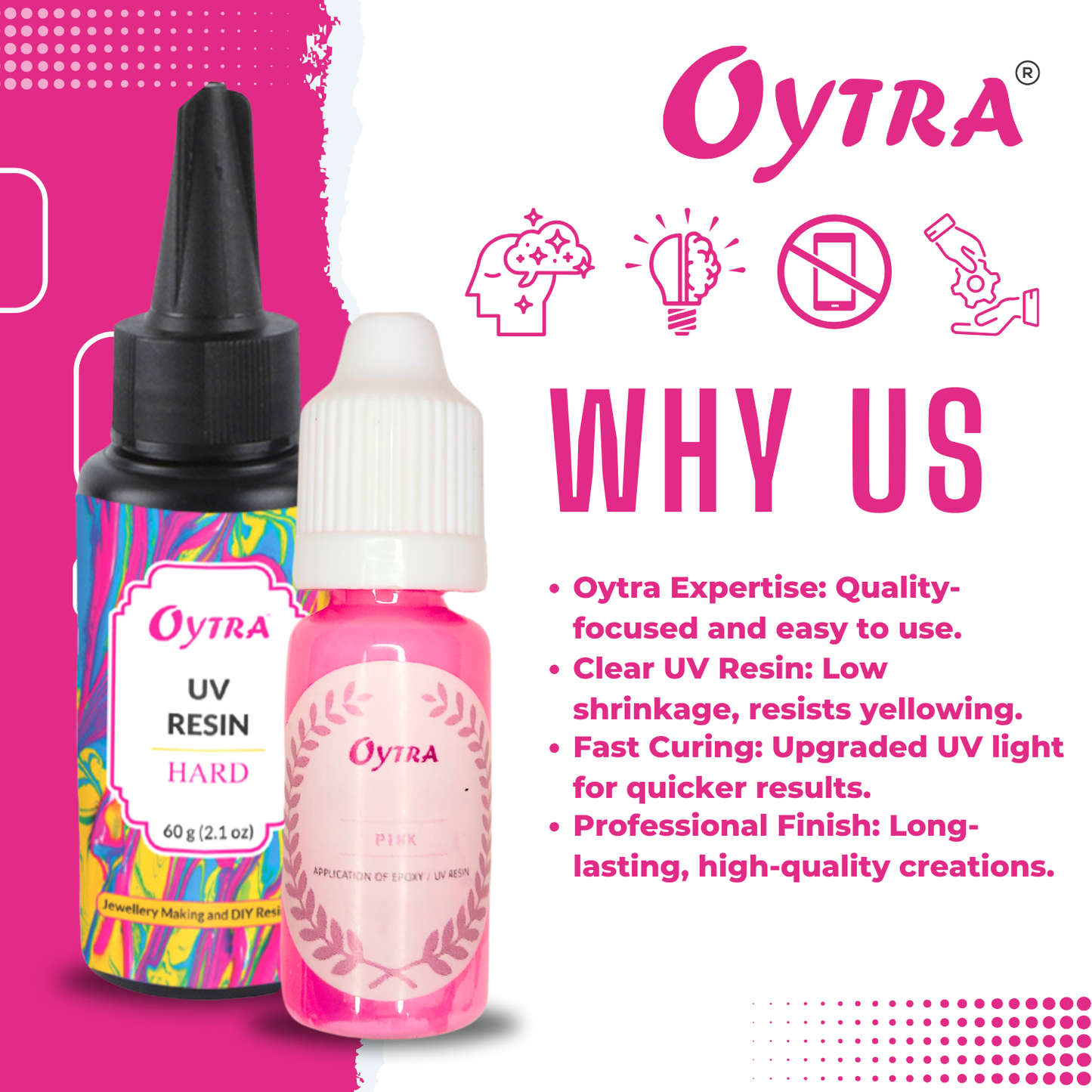 UV Resin DIY Jewelry Earring Making Kit 60g