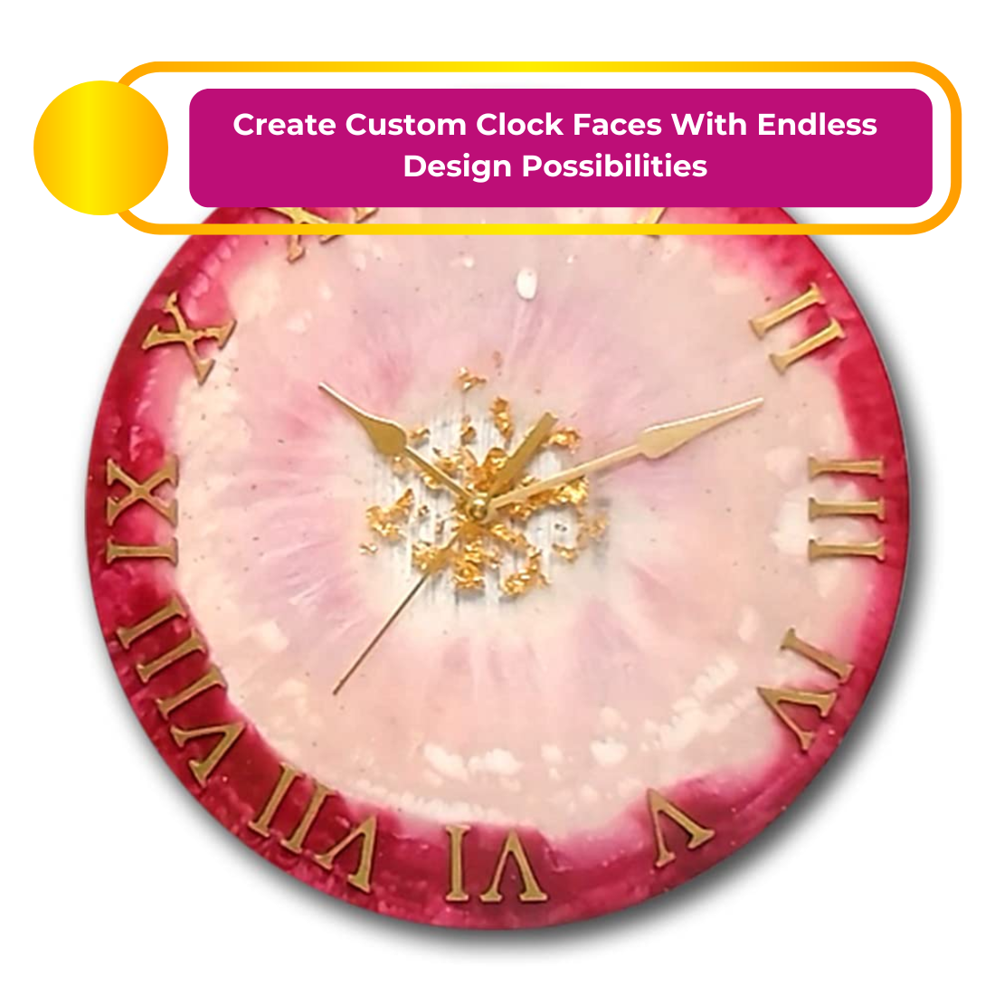 Resin Art Kit Combo - Clock Making Tool (RESINKIT-24)