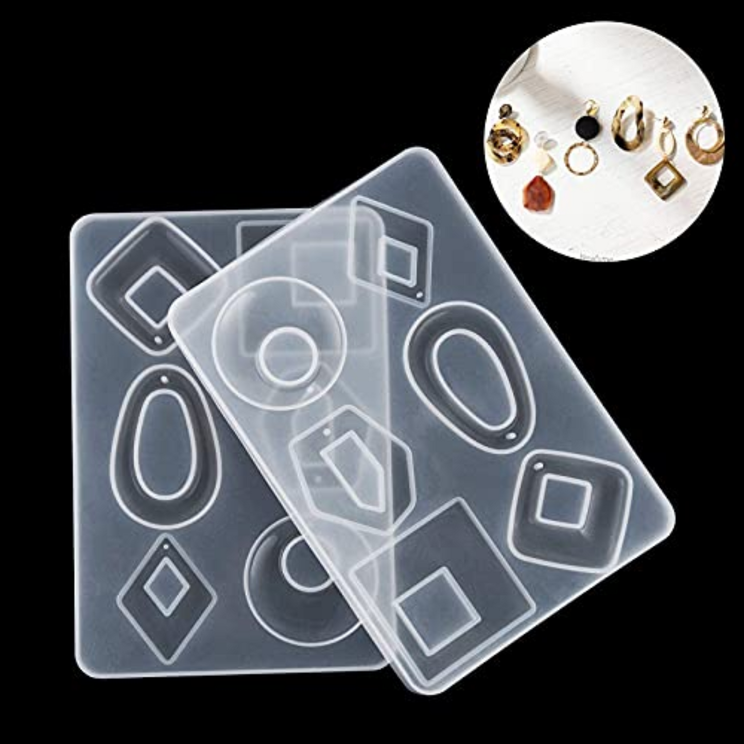 DIY Resin Earring Jewelry Silicone Mould