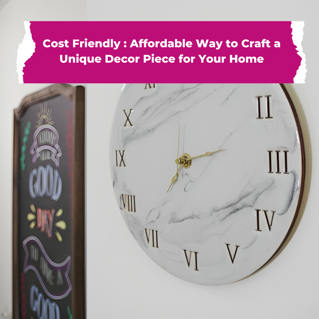 Resin Art Kit - Clock Making DIY (RESINKIT-20)