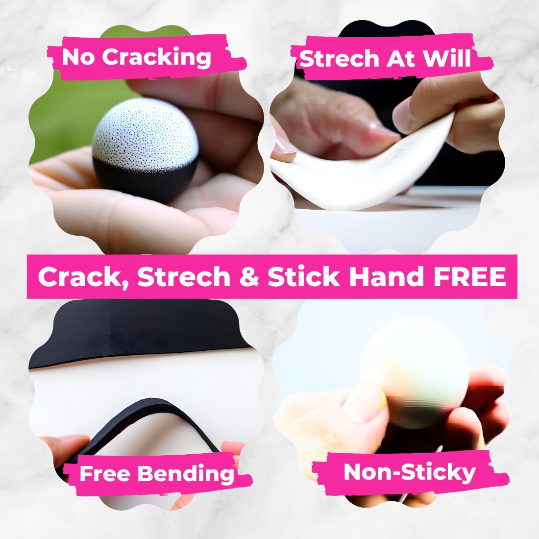 10 Kg Pure White Polymer Oven Bake Clay SIGNATURE Series