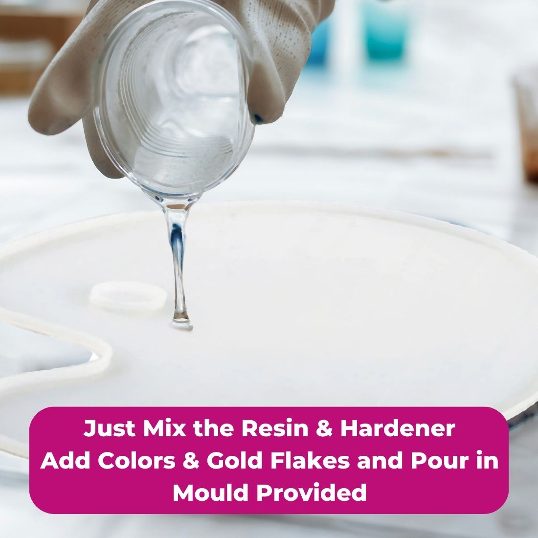 Resin Art Kit - Palette Making DIY Combo (RESINKIT-03)