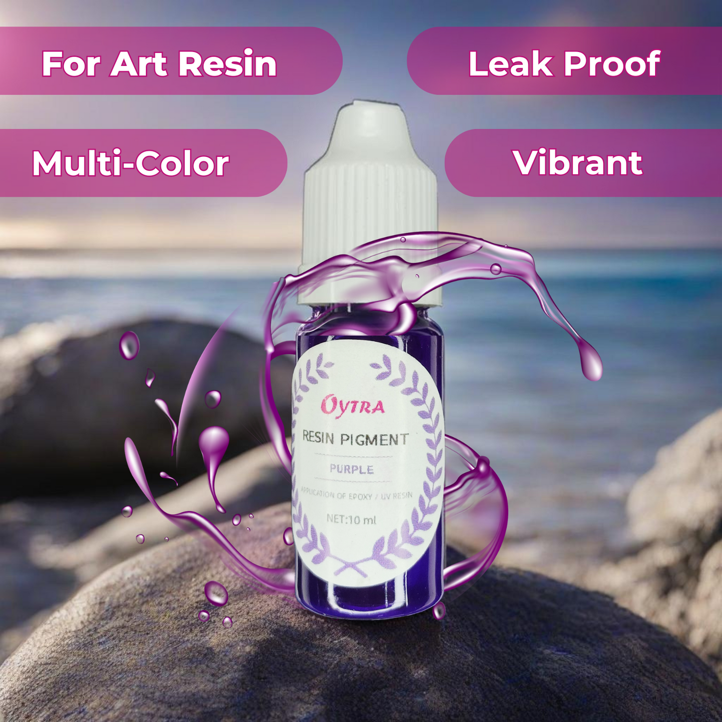 Resin Pigment Set - 6 Color Assortment