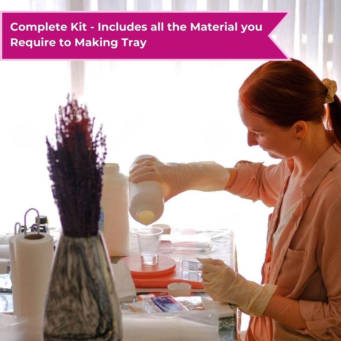 Resin Zigzag Tray Making Kit