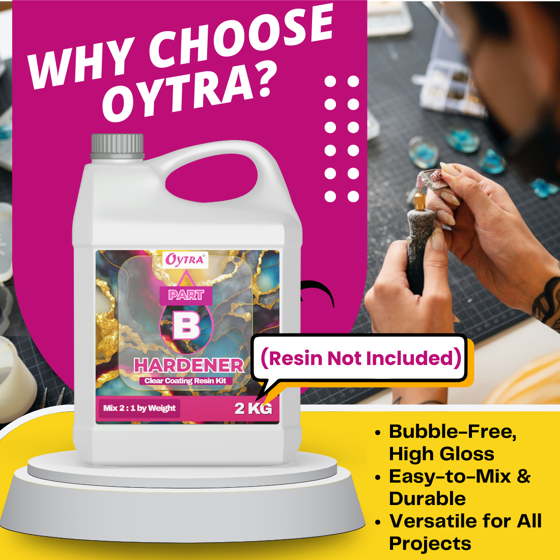 2 KG Part B Epoxy Hardener Only