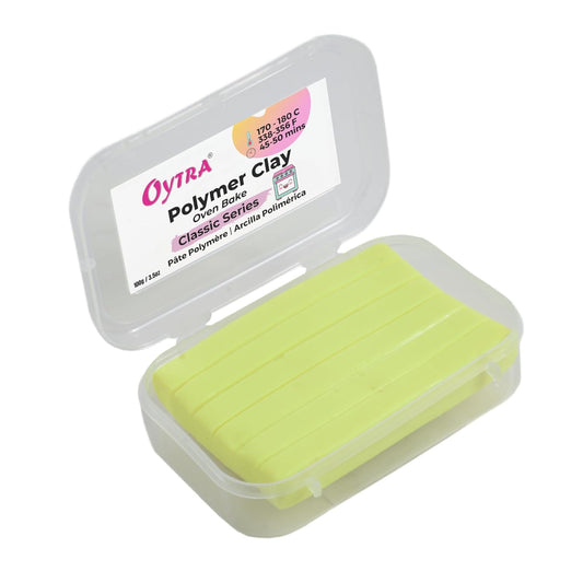 Polymer Clay Oven Bake 100 Gram (Pastel Neon Yellow)