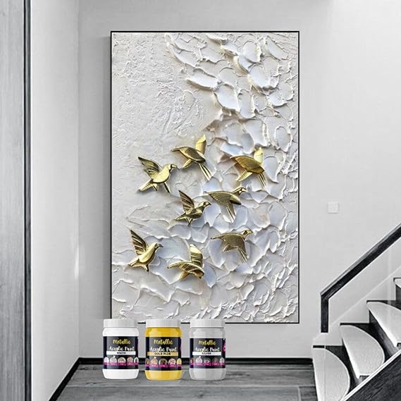 Oytra Metallic Acrylic Color Paint Metal Colours