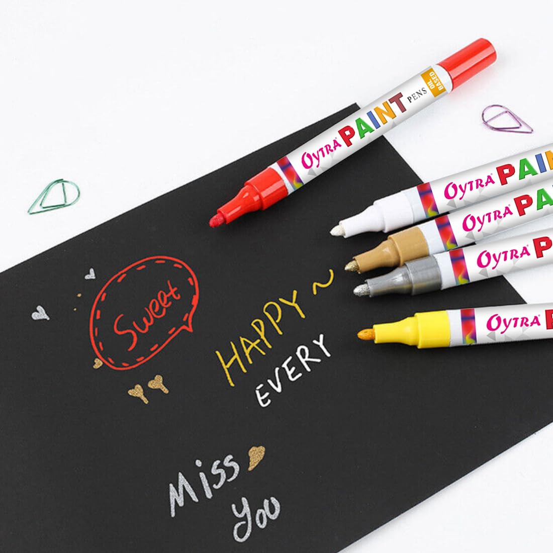 Permanent Paint Pens for Various Surfaces