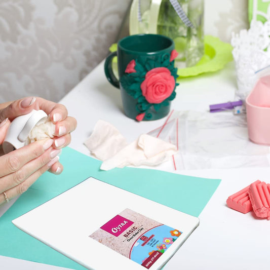 500 Grams White Polymer Clay Basic Series for Jewelry Making