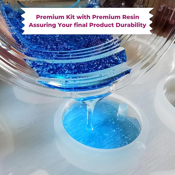 Resin Art Pendant Keychain Making Kit
