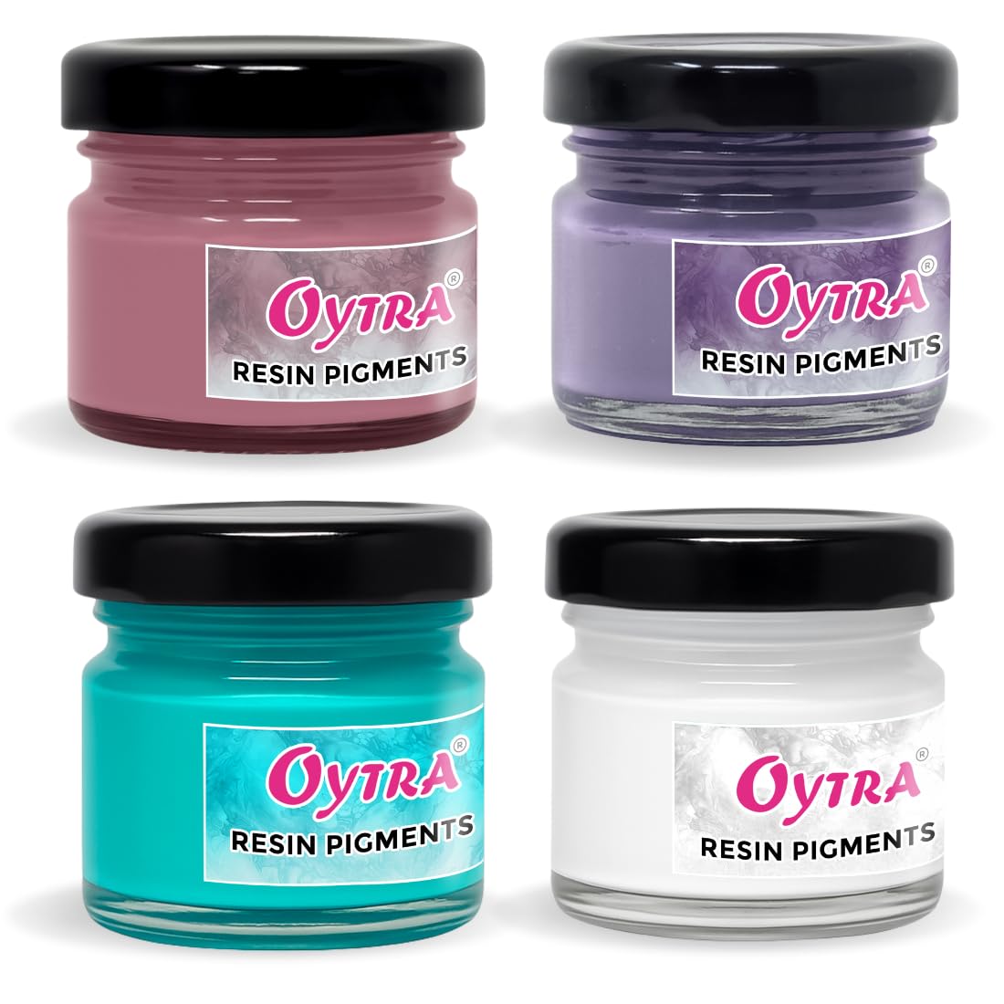 Resin Art Pigment Set of 4 - 20g Each