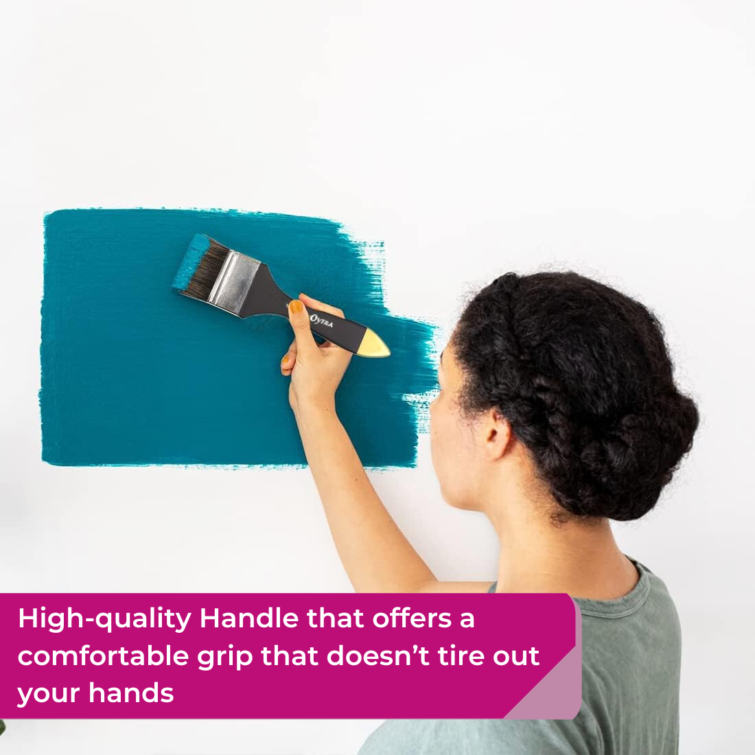 Flat Inch Wash Paint Brushes Set