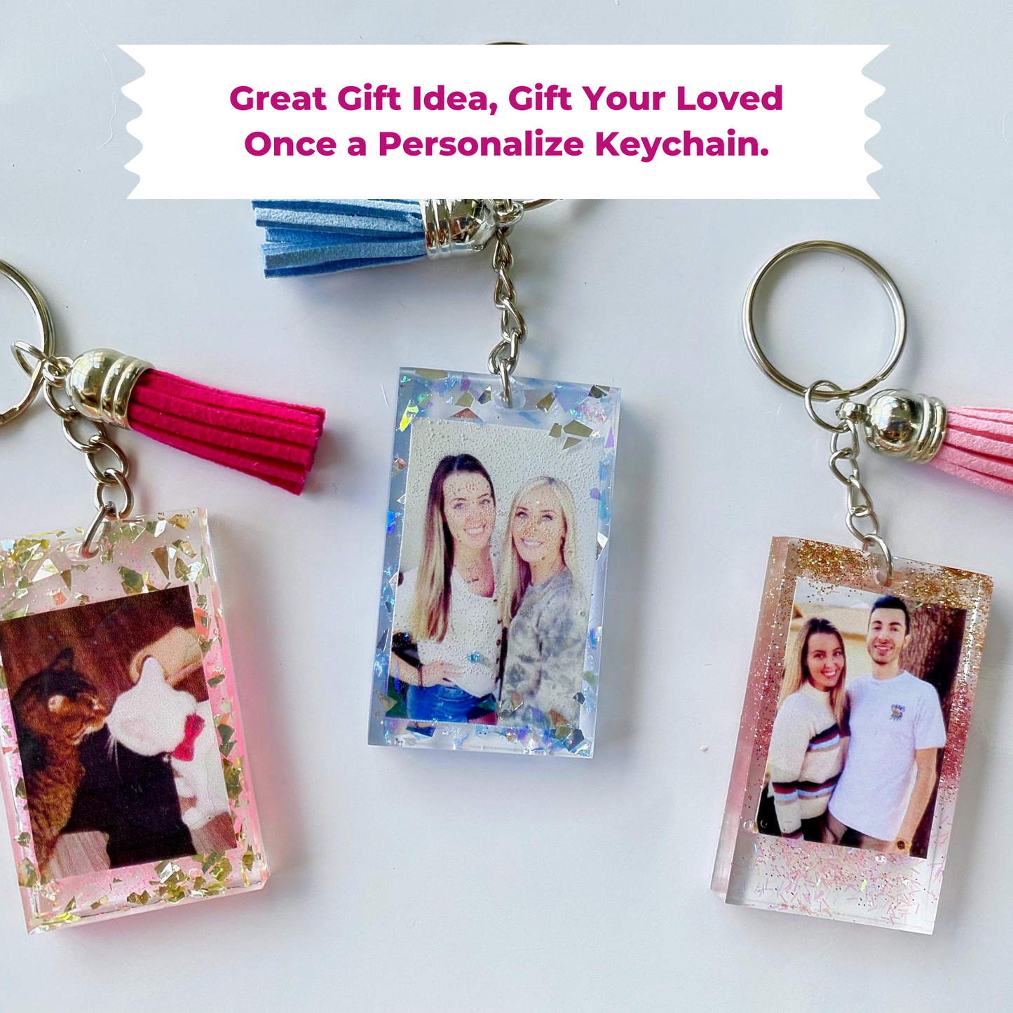 Resin Art Pendant Keychain Making Kit