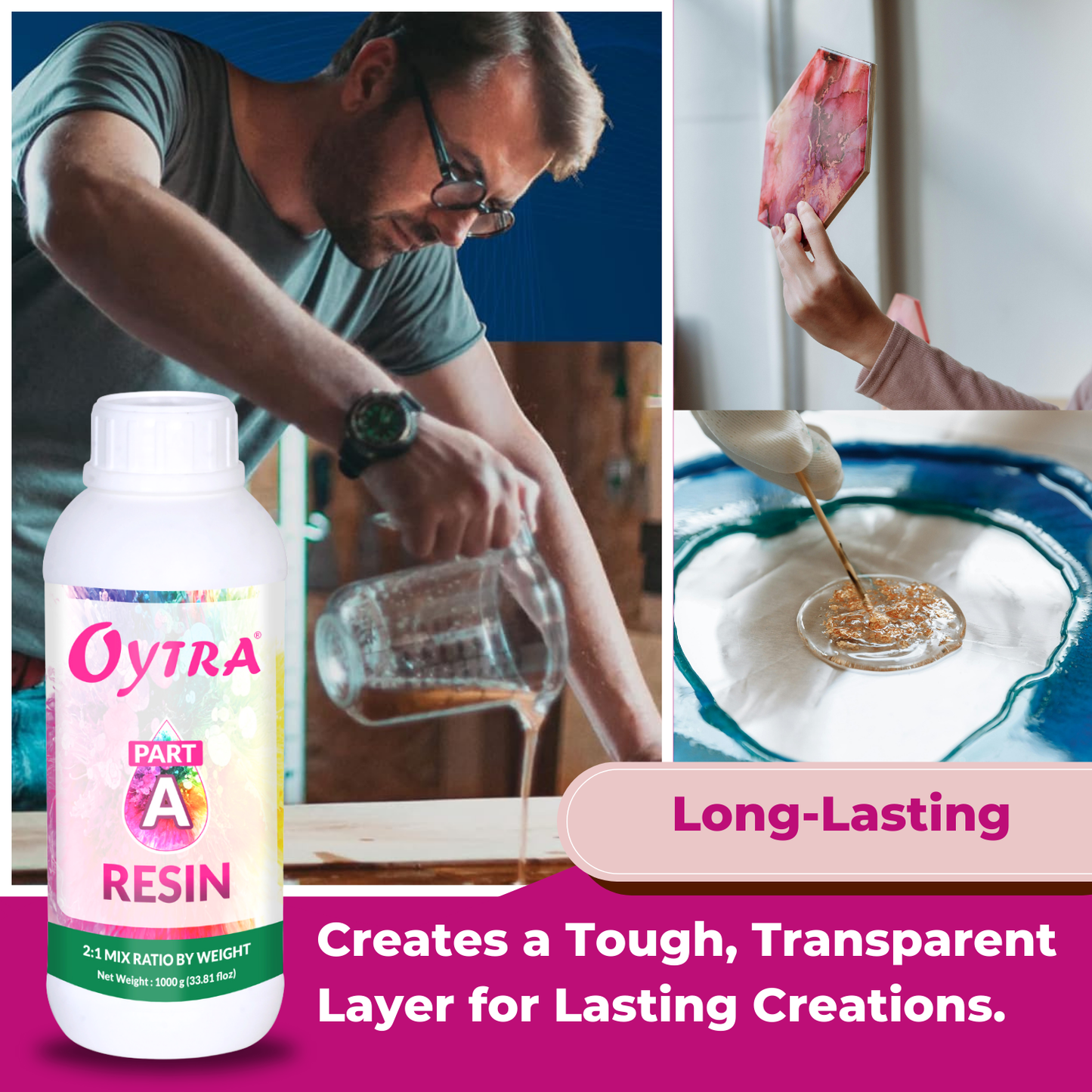 Art Resin Part A Only 1 Kg