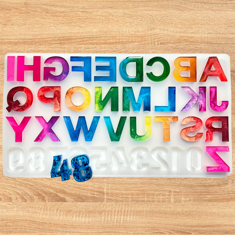 Resin Liquid Silicone Mould for epoxy resin art DIY coaster making tray casting and craft projects