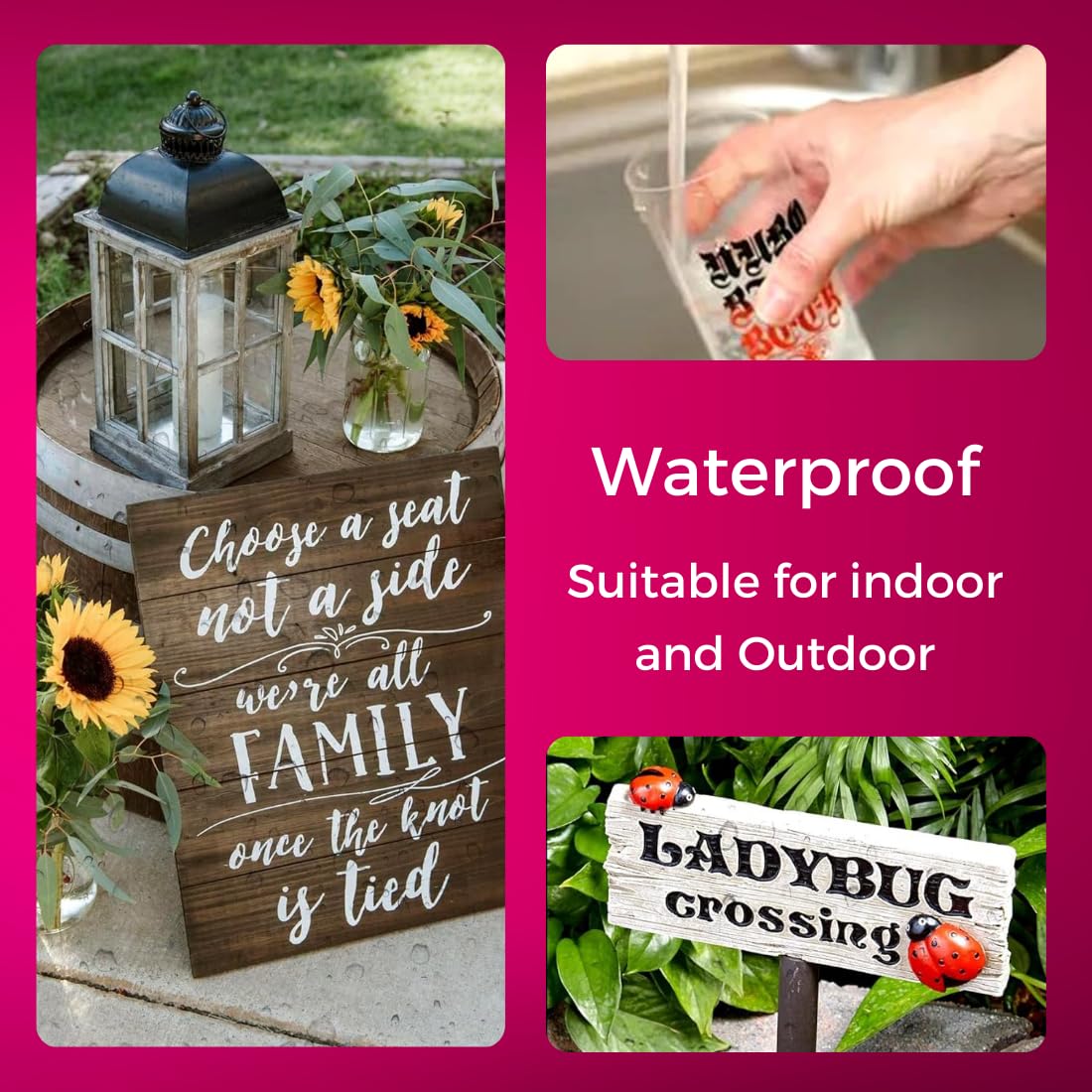 Paint Permanent Marker Pen Set of 5