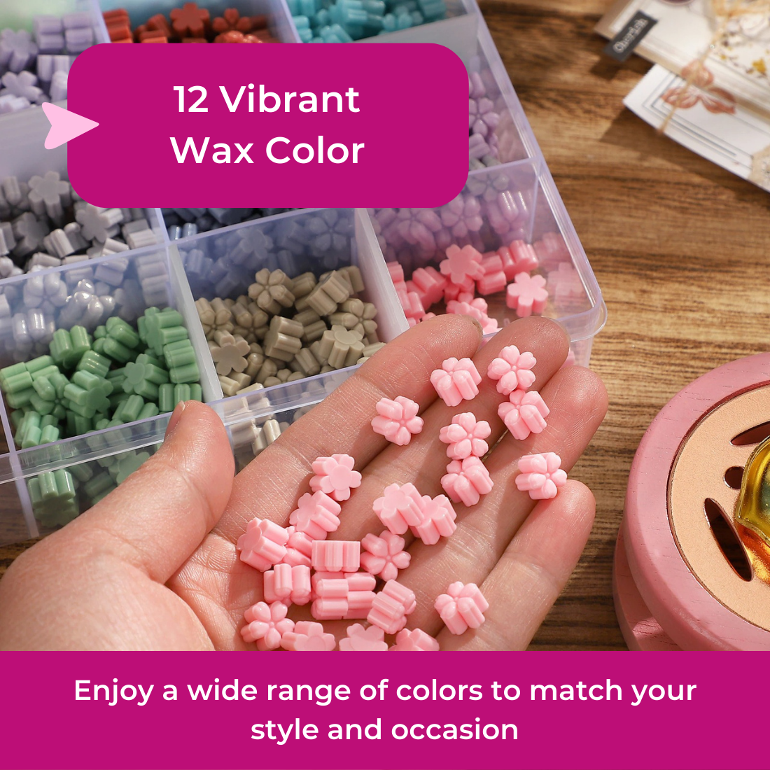 Oytra Wax sealing kit for Sealing Envolopes,Postcard Decoration Art and Craft DIY