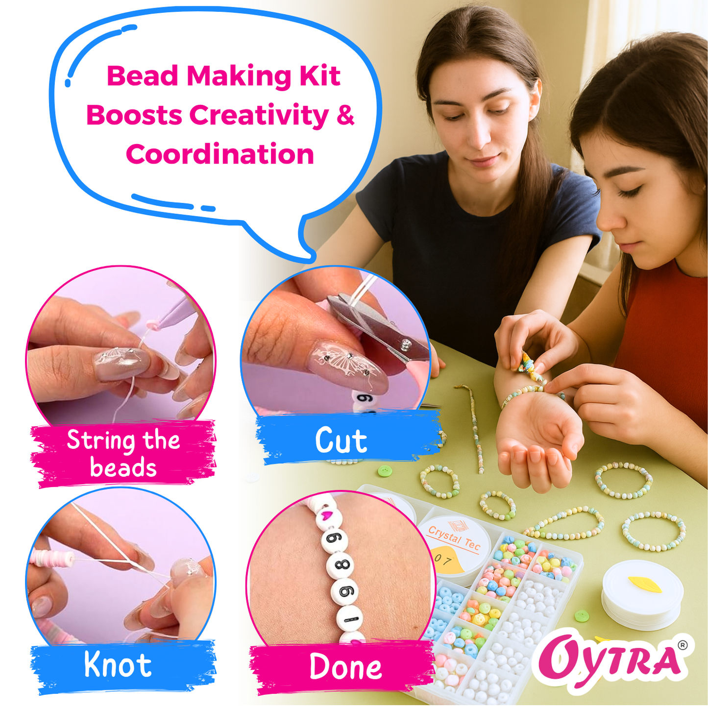 DIY Bracelet Making Kit for Girls