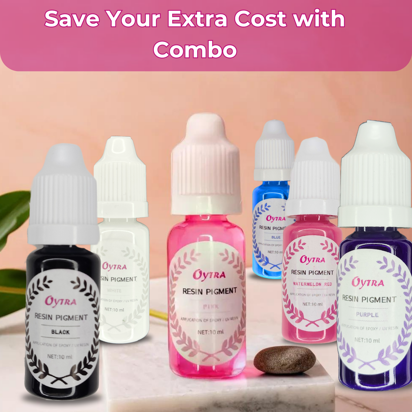Resin Pigment Set - 6 Color Assortment