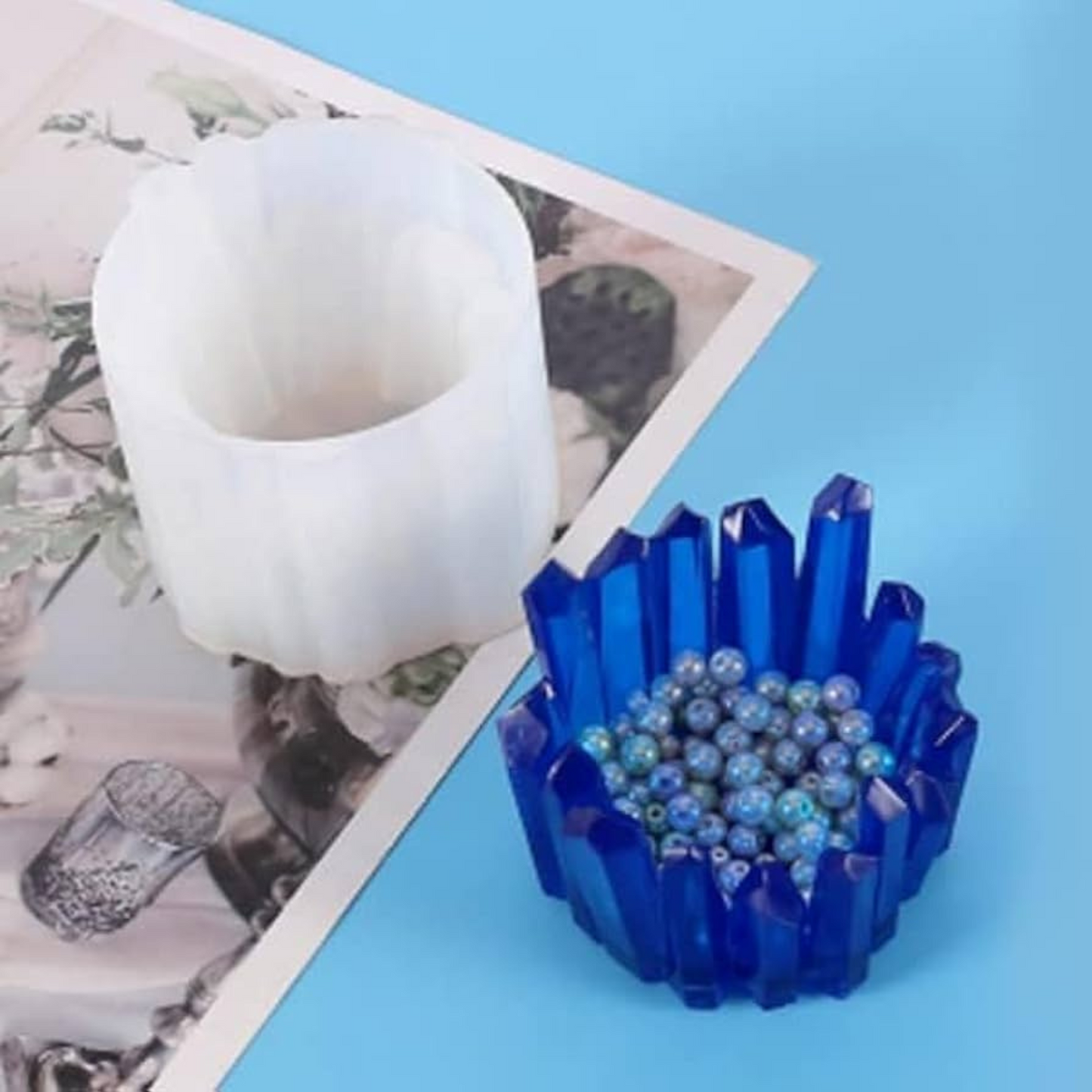 Cluster Tealight Holder Mold