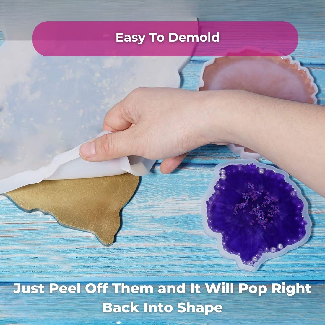 Big Serving Tray Mold for Resin Art