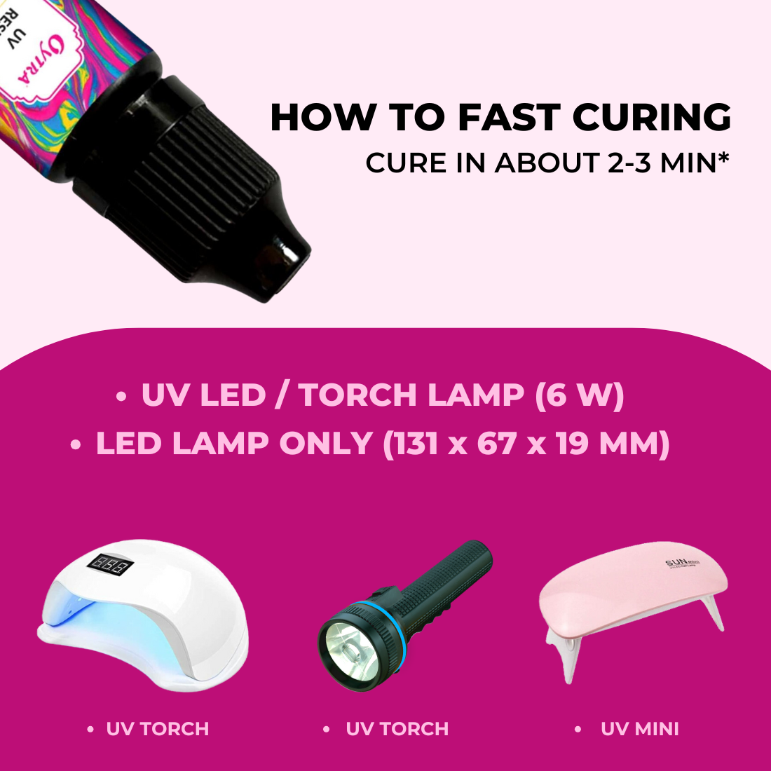 10 Grams x 3 UV Resin Hard for DIY Jewelry Craft