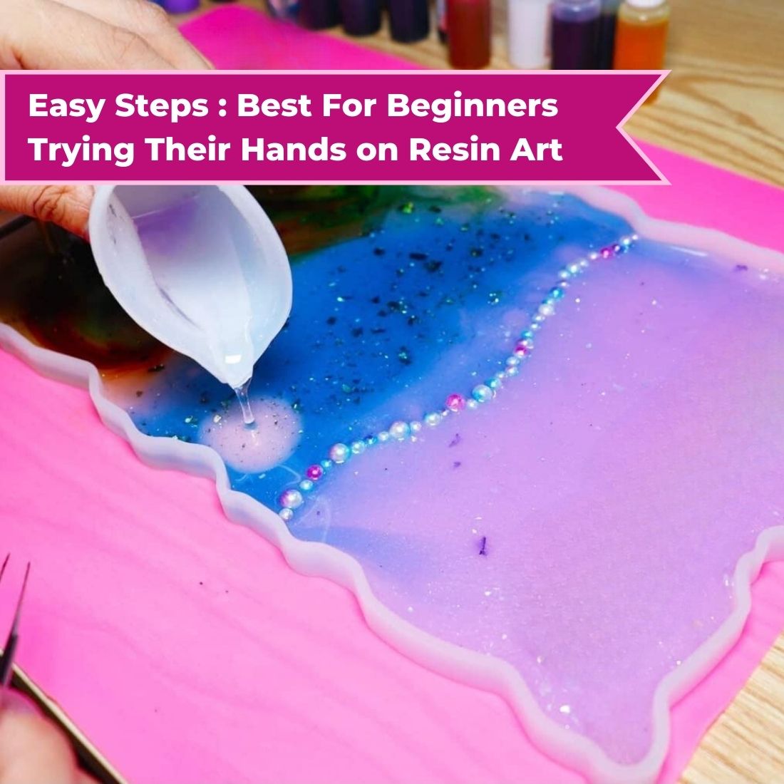 Resin Zigzag Tray Making Kit