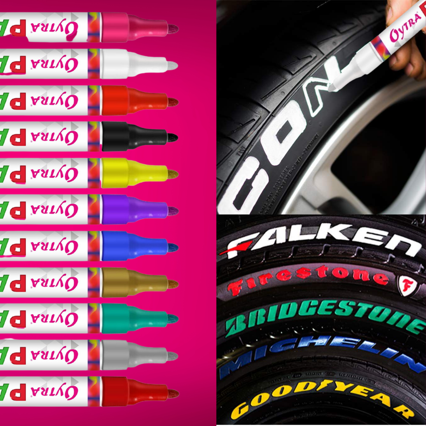 Permanent Paint Pens for Various Surfaces