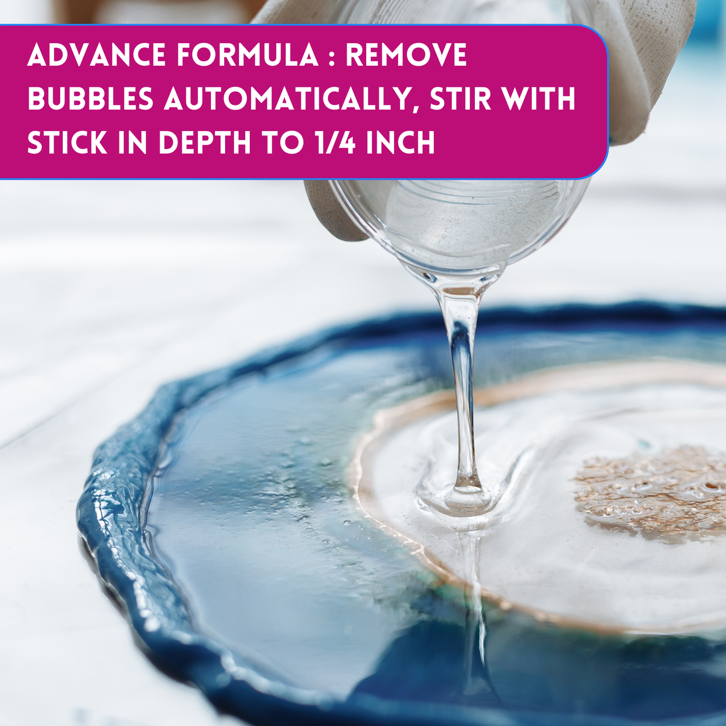 3Kg Deep Pour & Art Resin Hardener Combo