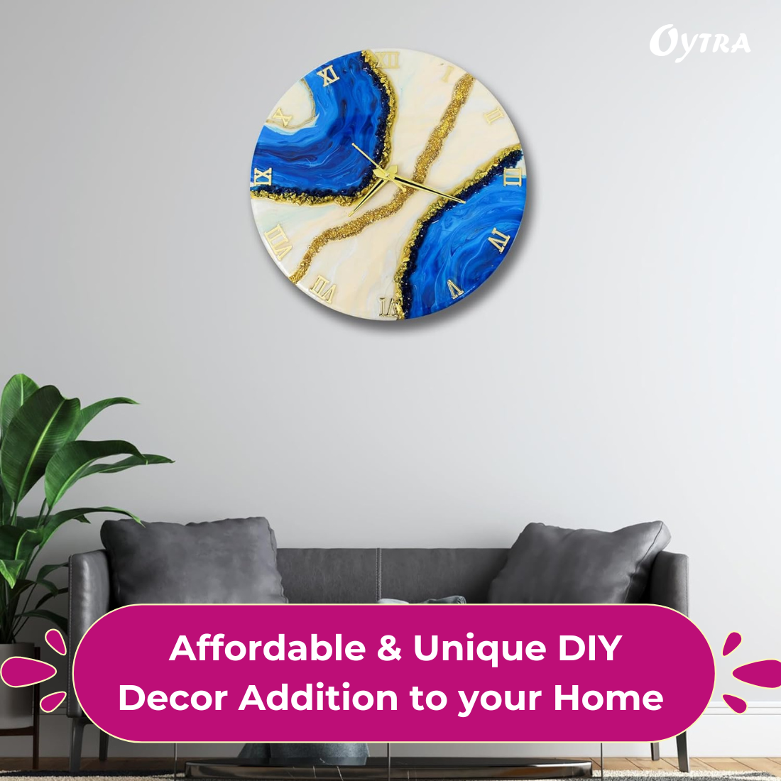 Oytra Clock Resin Mould