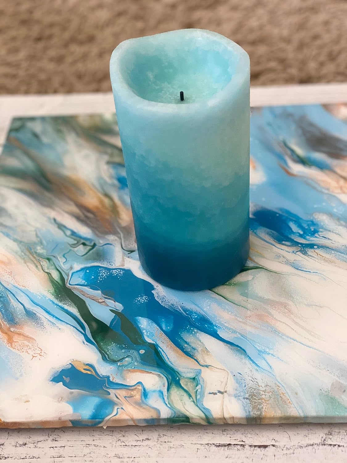 12 Inch Plain Square Resin Mould