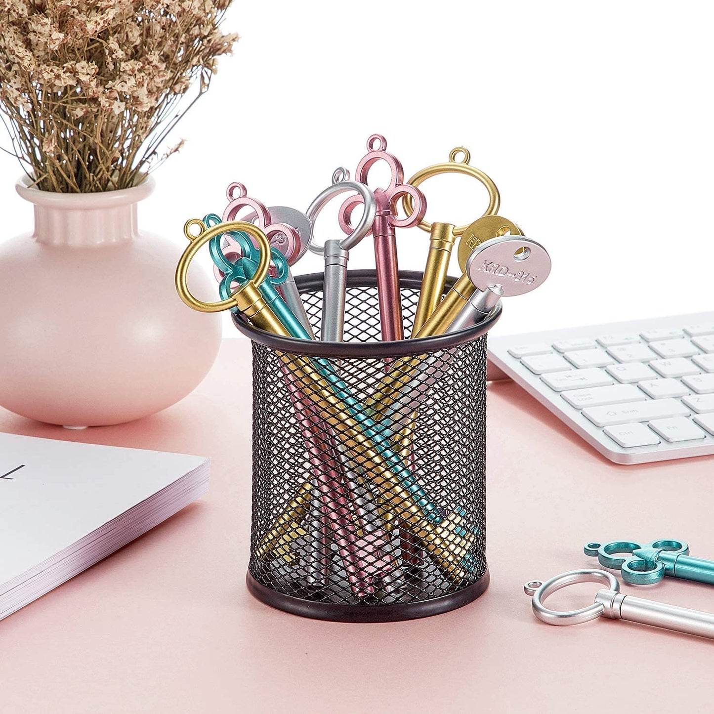 Key Gel Pens Fancy 12 Pcs/Set