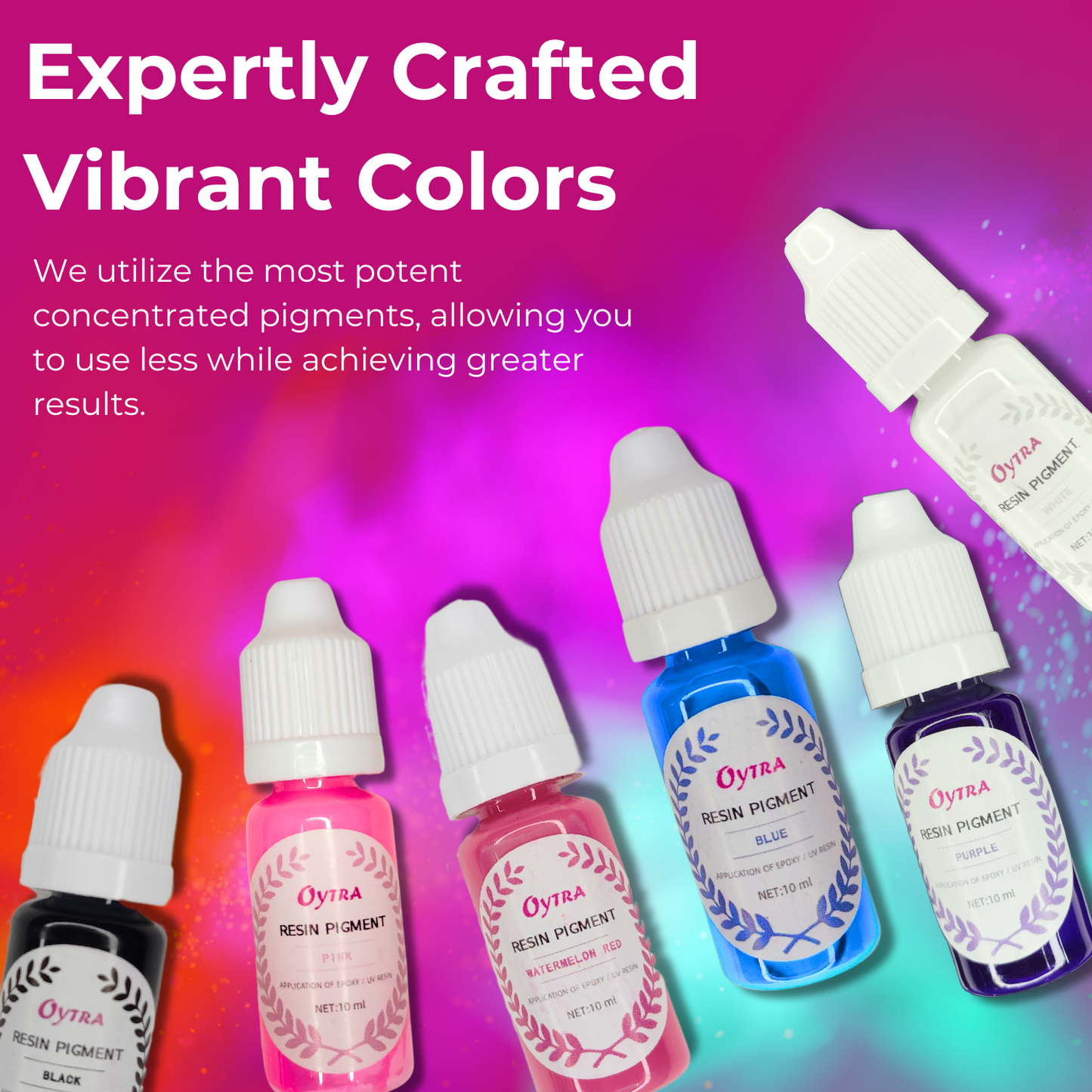 Resin Pigment Set - 6 Color Assortment