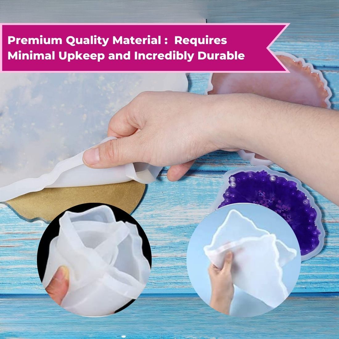 Resin Zigzag Tray Making Kit