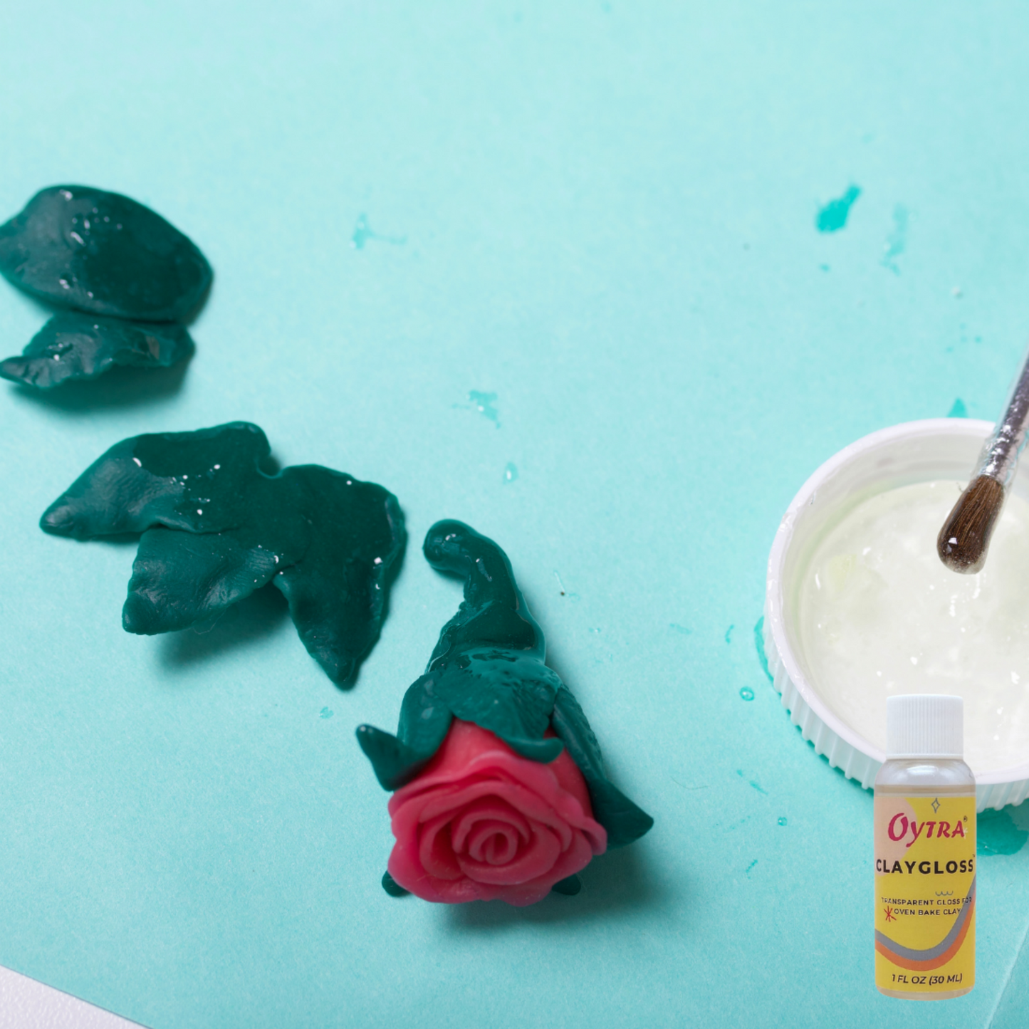 Polymer Clay Afterbake Gloss Glaze Transparent 30 ml