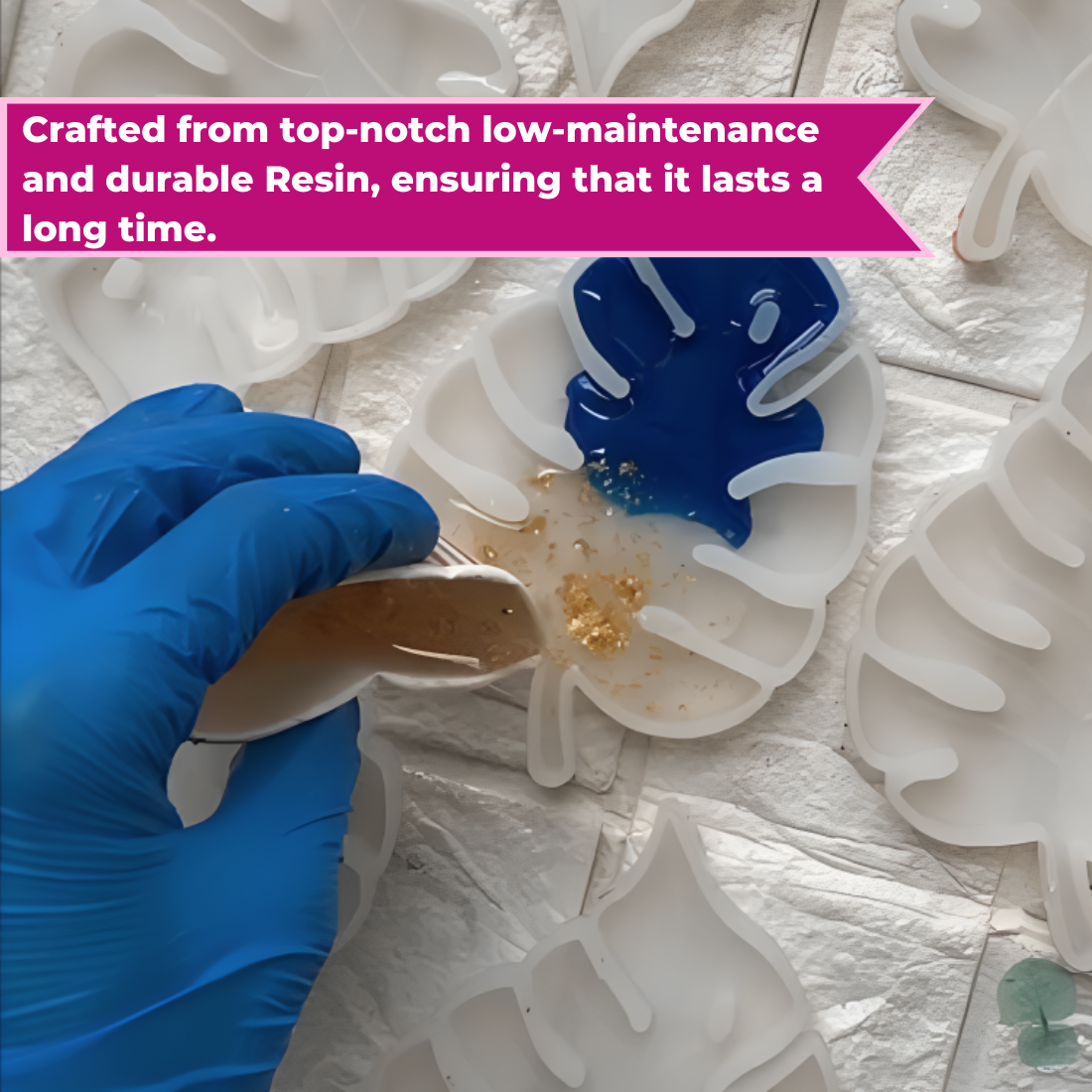 Resin Art Diwali Leaf Decor Making Kit