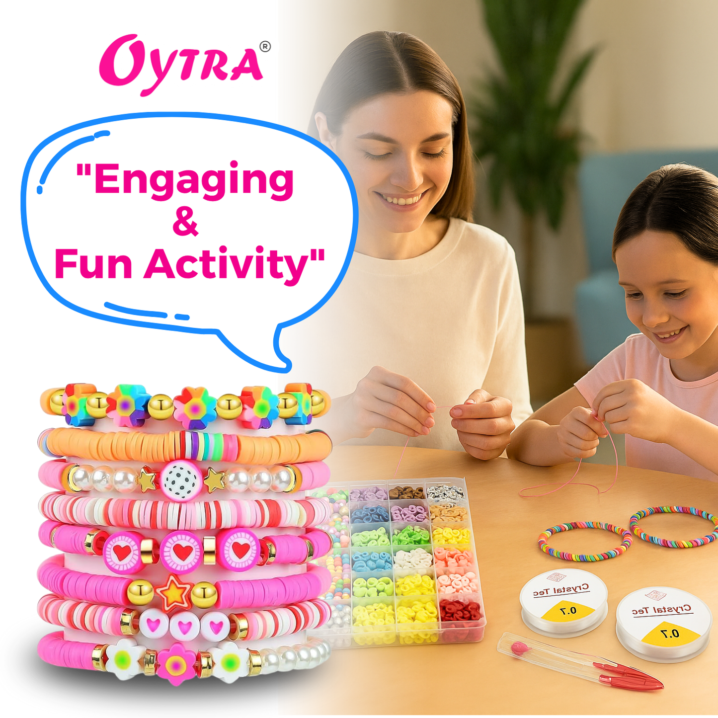DIY Bracelet Making Kit for Girls