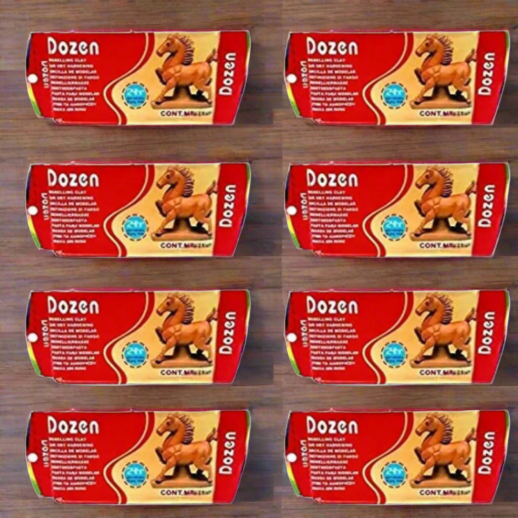 Air Dry Clay Brown 2 KG