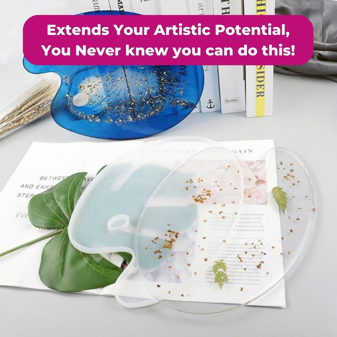 Resin Art Kit - Palette Making DIY Combo (RESINKIT-03)