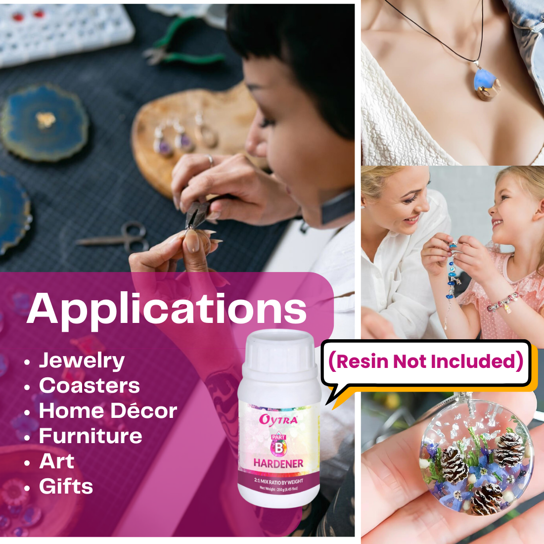 250 Grams Only Hardener Part B