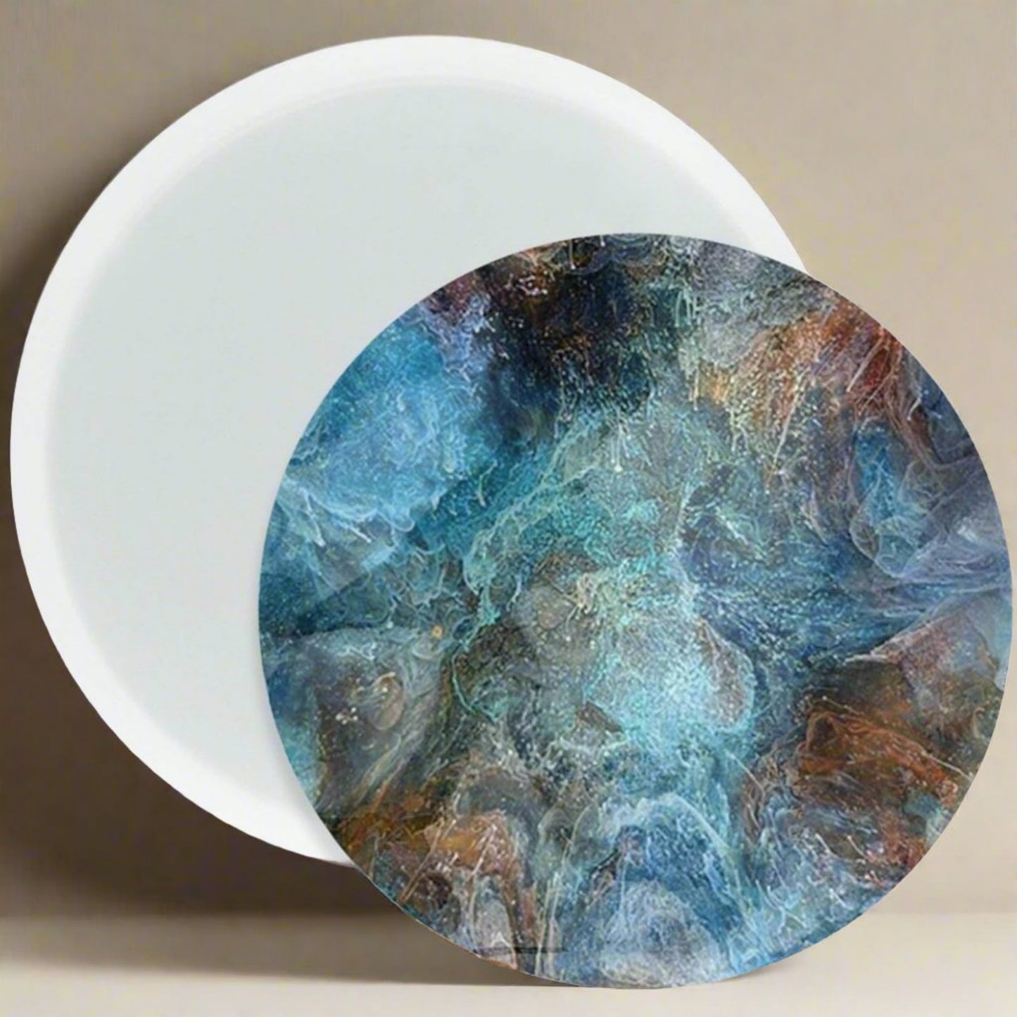 3 Inch Plain Round Resin Mould
