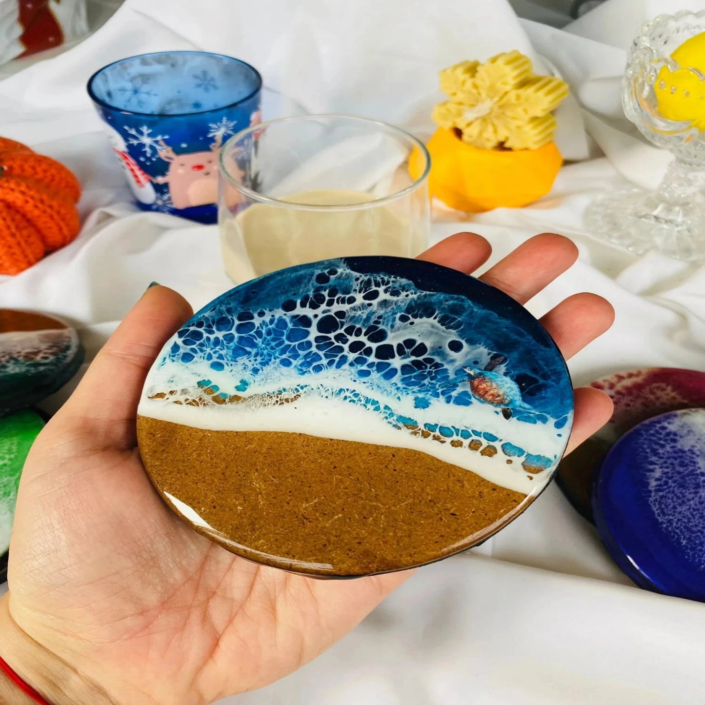 3 Inch Plain Round Resin Mould