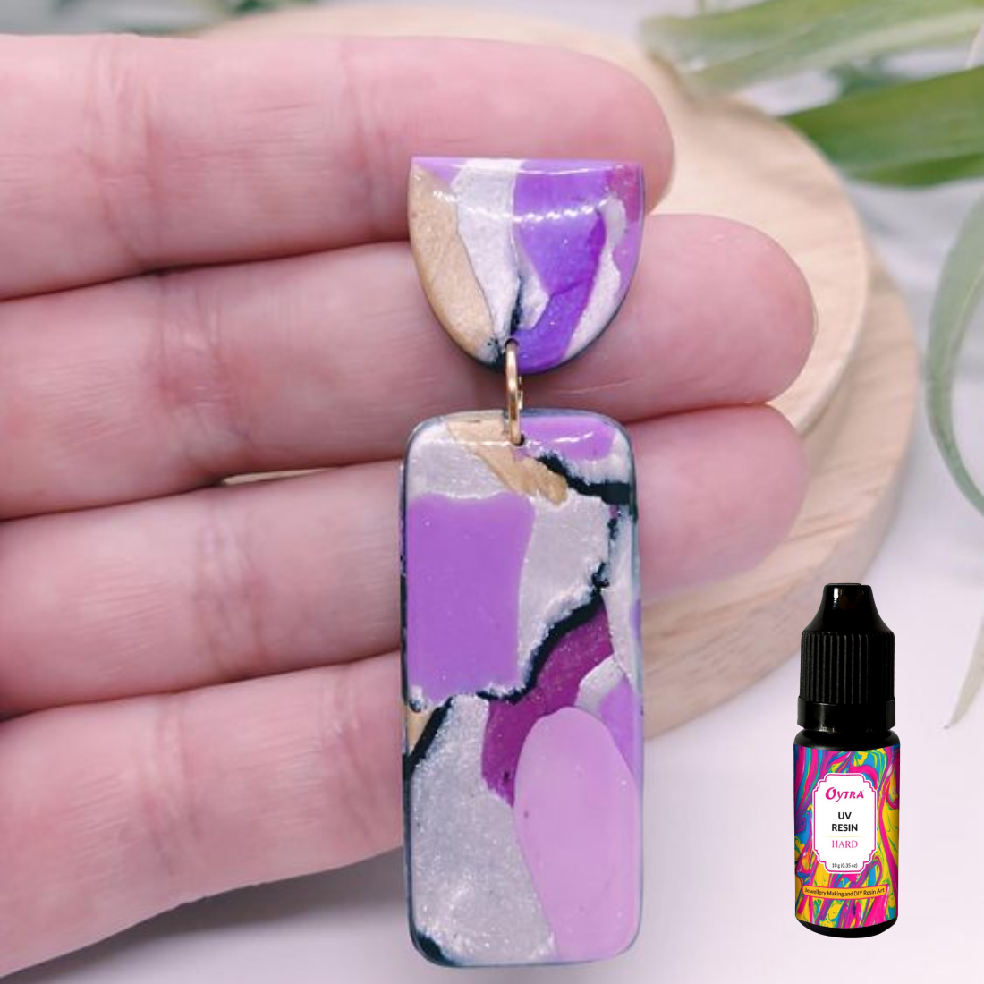 Oytra 20g UV Resin Hard Clear for DIY Jewelry Craft Casting Coating